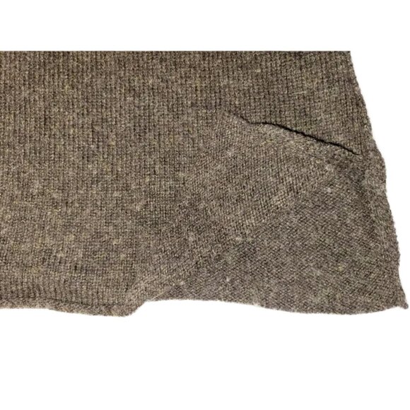 Gap Ladies Brown Knit Shawl Collar One Button Pullover Sweater Size Large - Picture 9 of 10